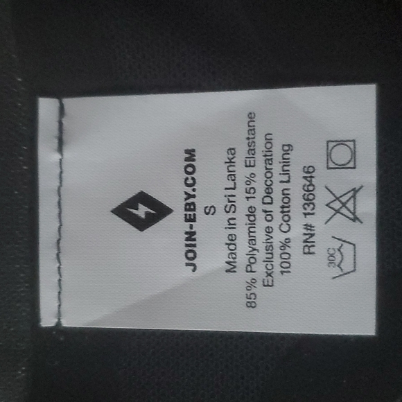 EBY  MESH  THONG, NEW, NO TAGS - Picture 4 of 4